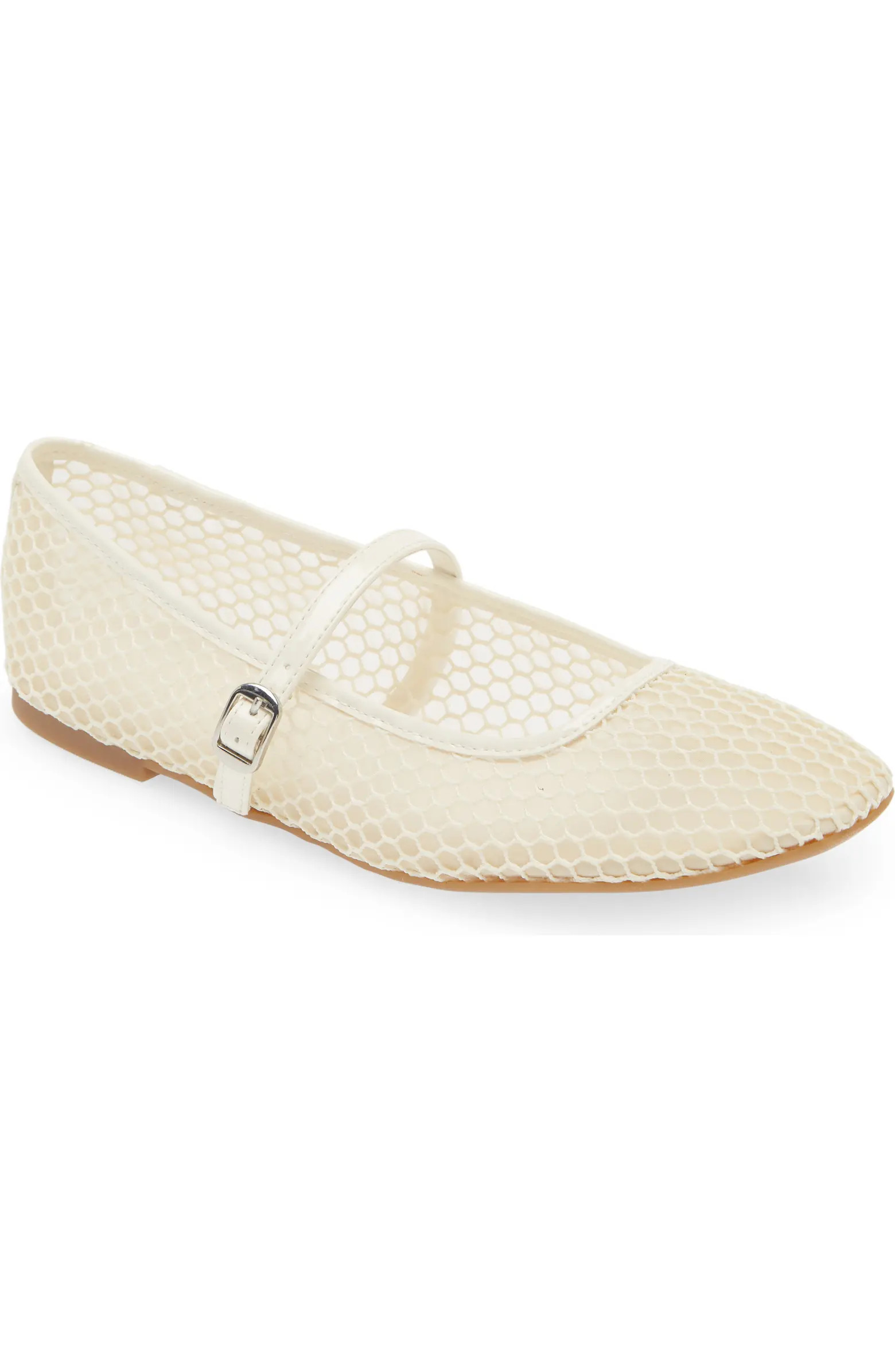Desi Mary Jane Mesh Flat (Women) | Nordstrom