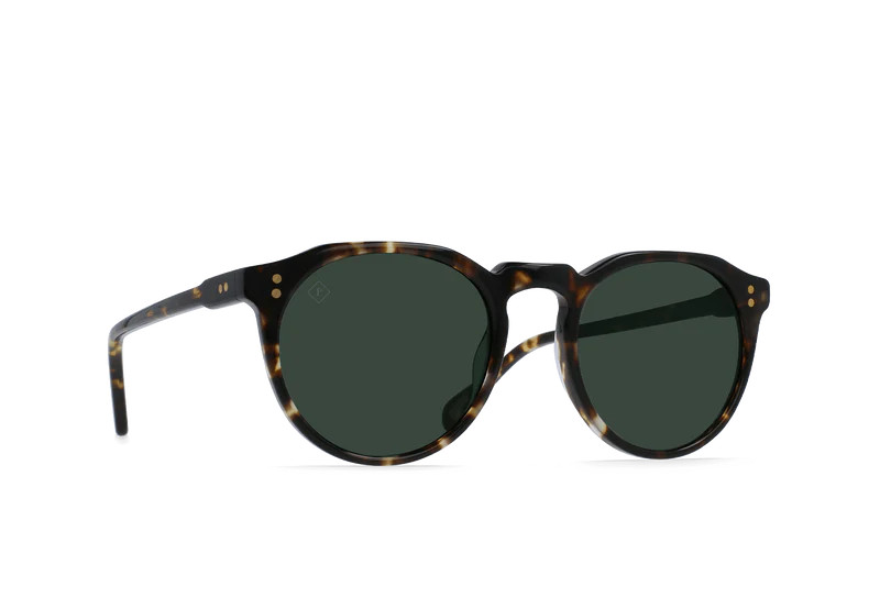 Remmy 49 Honey / Green Polarized Sunglasses | RAEN
