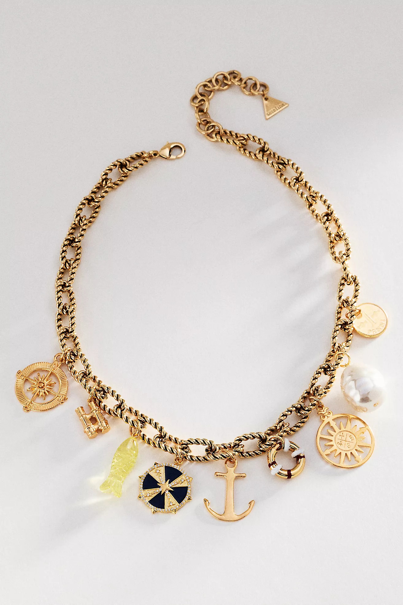 Nautical Charm Necklace | Anthropologie (US)