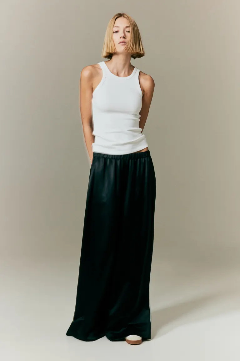 Geripptes Tanktop - Weiß - Ladies | H&M DE | H&M (DE, AT, CH, NL, FI)