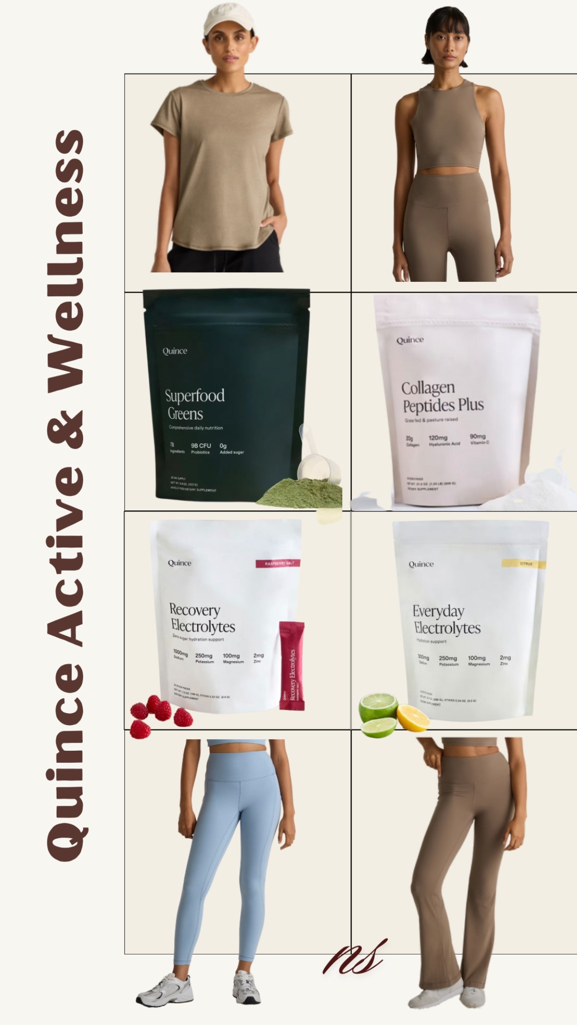  @onequince #quincepartner Been loving these electrolytes to support my running & recovery! The price point is perfect // Quince activewear is also buttery soft and at a great price. I wear a size XS

Active finds
Wellness
Supplements 


#LTKActive #LTKHome #LTKStyleTip