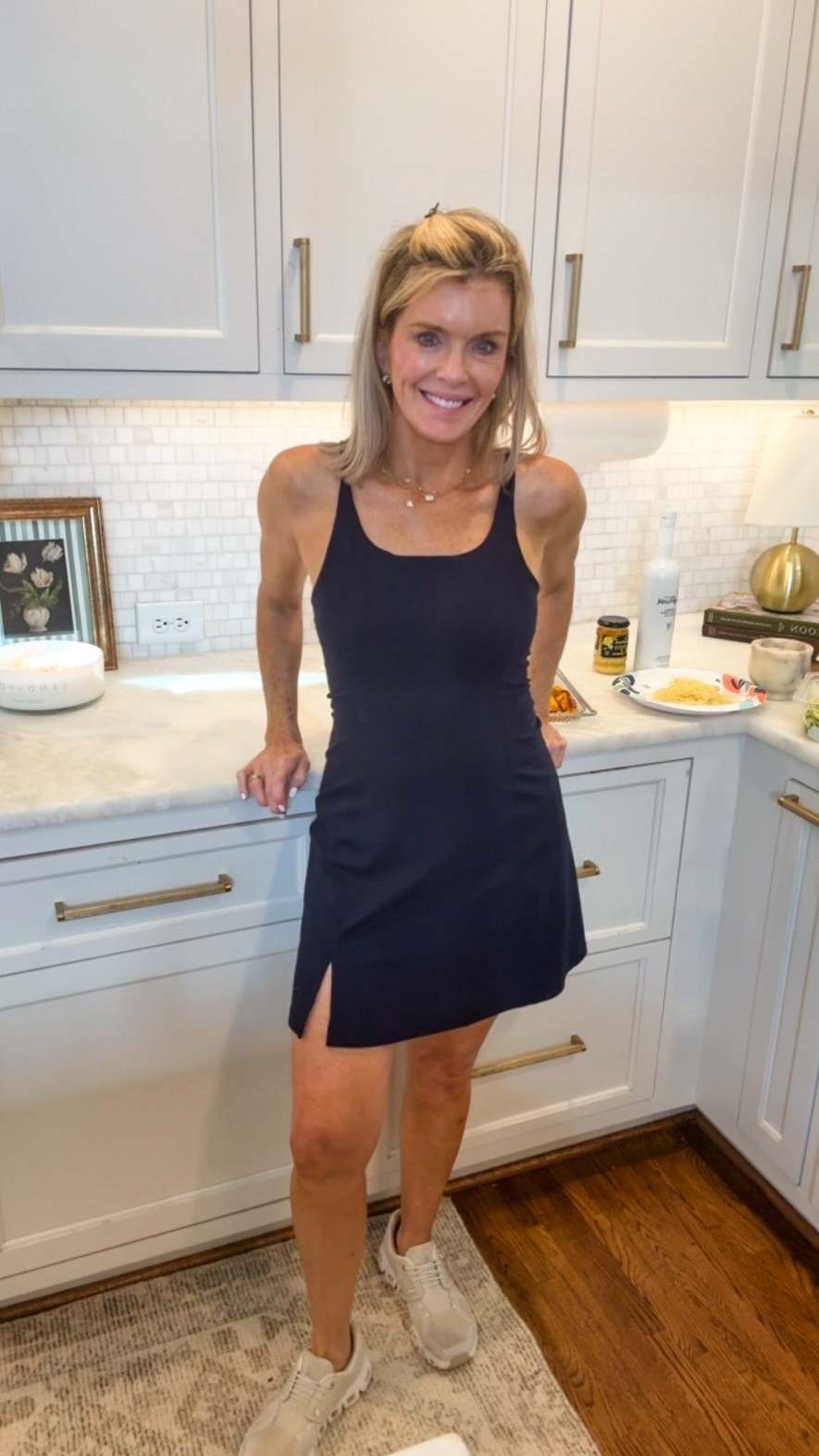 I’ve been wearing this @onequince tennis dress nonstop all summer! 💙

#LTKActive #LTKOver40 #LTKootd