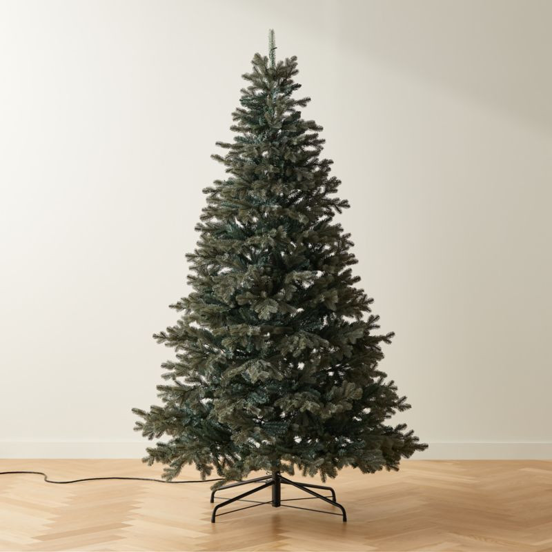 Faux Blue Spruce Christmas Tree 7.5' + Reviews | CB2 | CB2