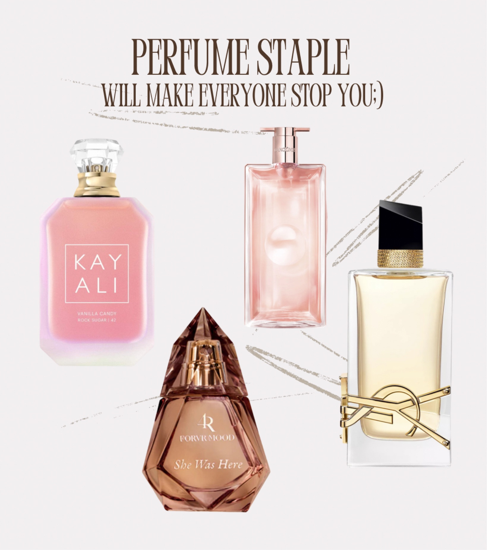 These perfumes will definitely have people doing a double take when they past you!