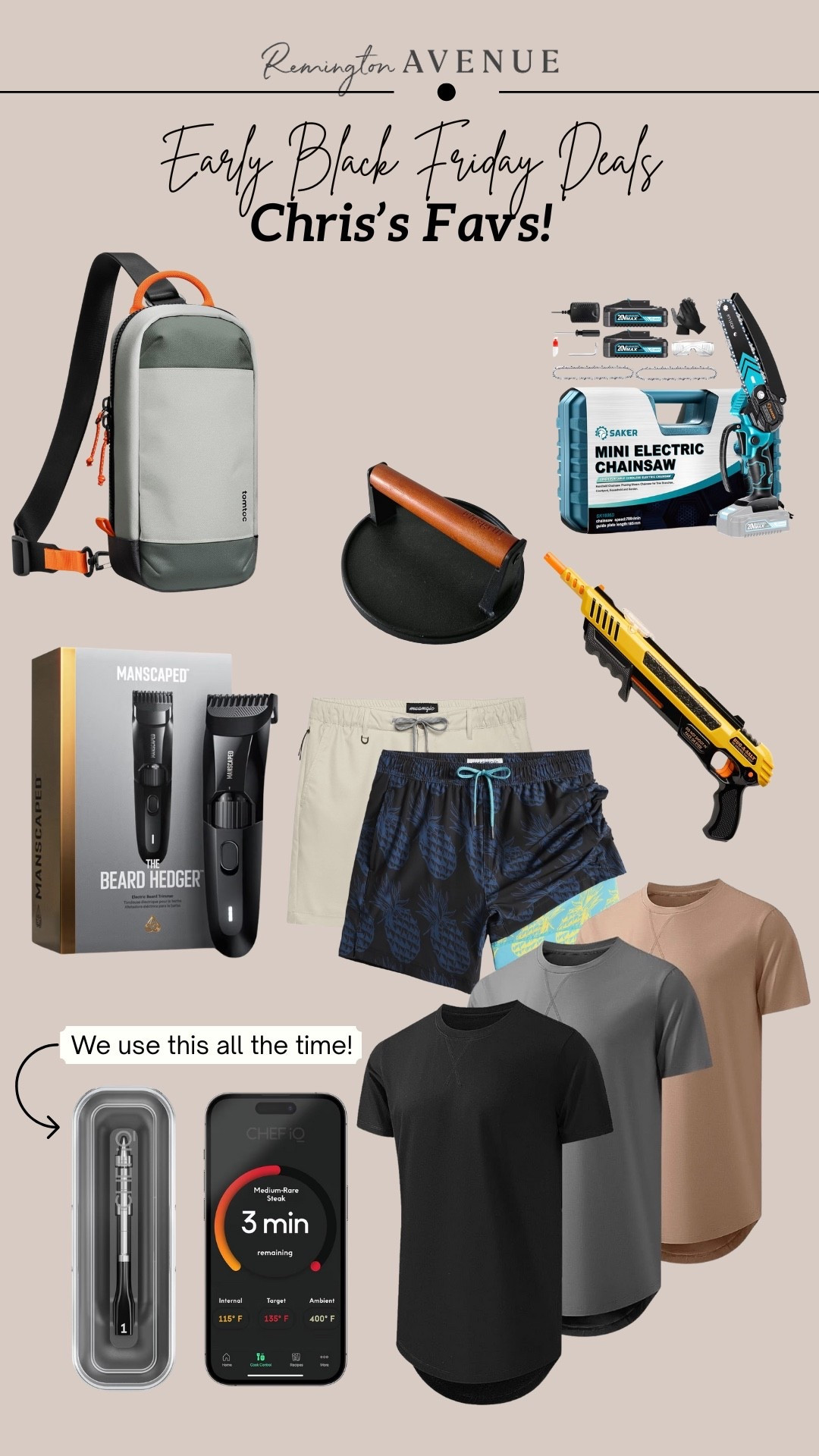 Early Black Friday deals from @Amazon that are the PERFECT gifts for the men in your life! We’ve got gaming gadgets, daily tools, hygiene, grilling, and apparel 

#ad #founditonamazon #WinterFavorites2025

#LTKGiftGuide #LTKMens #LTKSaleAlert
