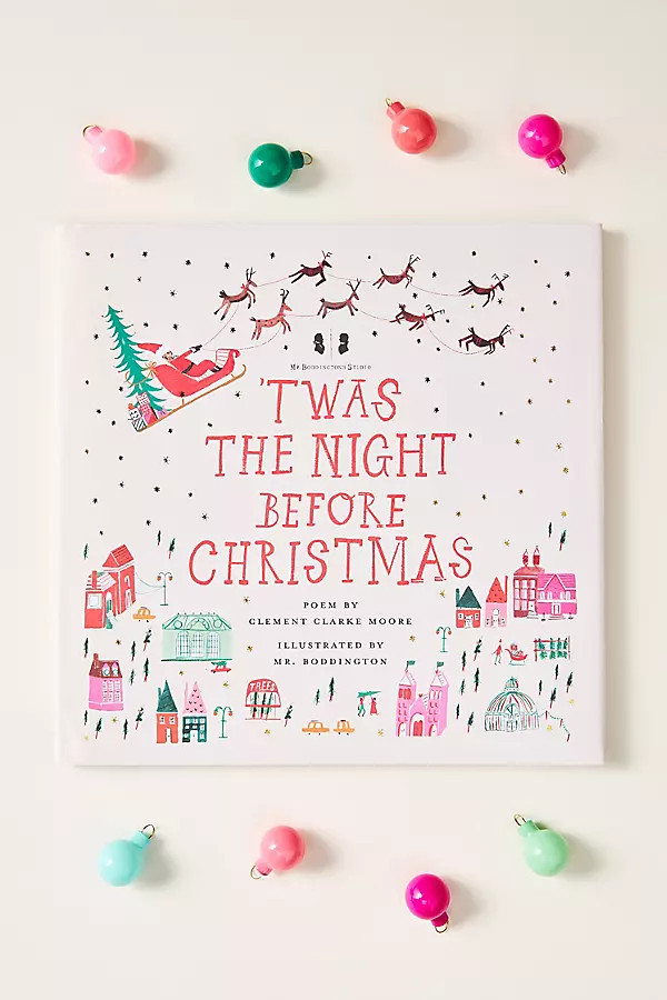 : 'Twas the Night Before Christmas Kids Hardcover Book | Anthropologie (US)