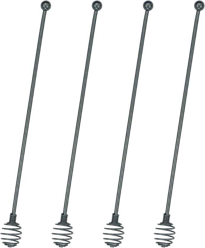 Coffee Stir Sticks,BURLIHOME Specialty Spoons Stainless Steel Spherical Mixing Spoon Solid/Hollow... | Amazon (US)