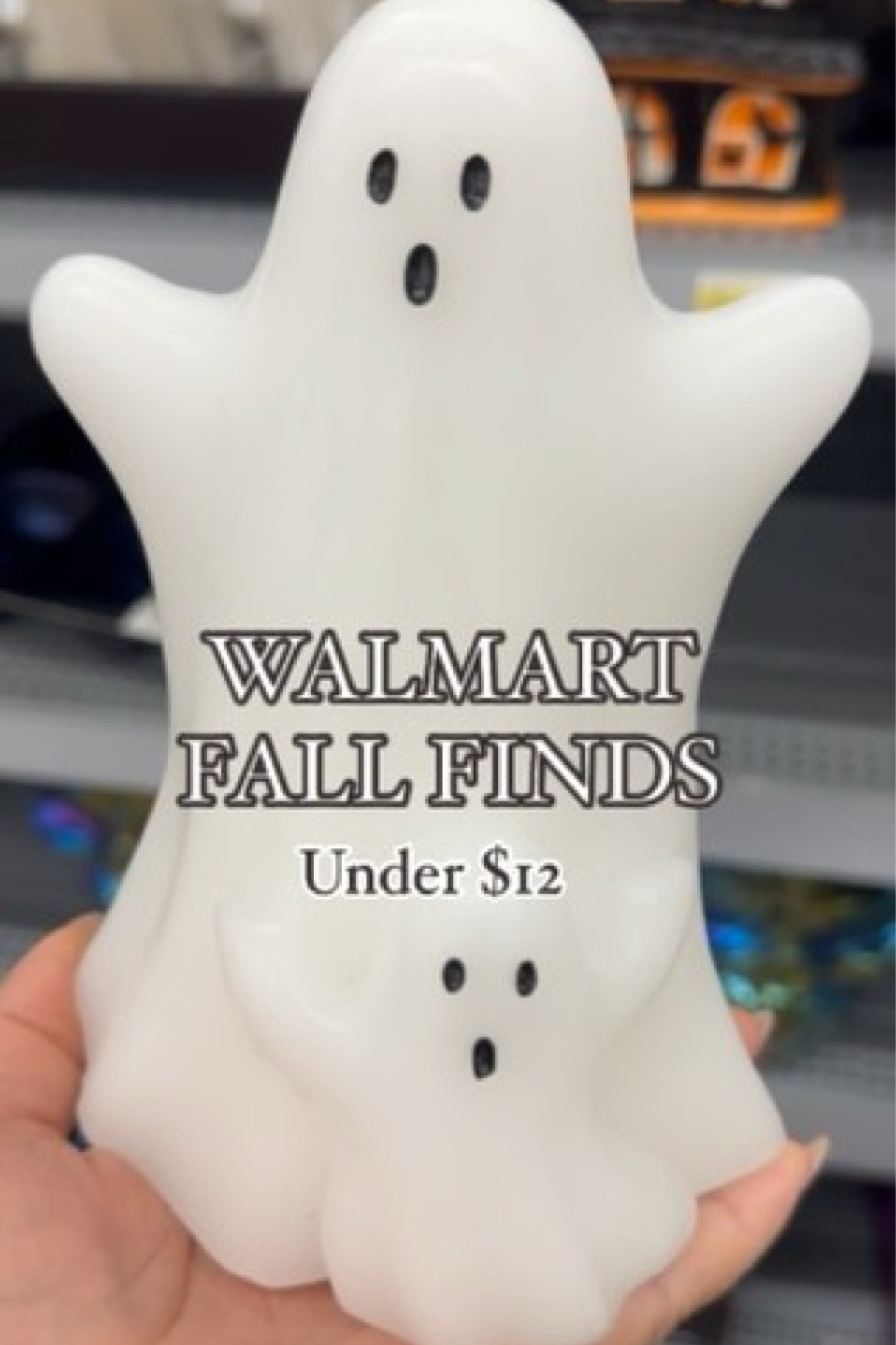 So many cute Halloween and Fall finds all $12 and under
-ghost candle & ghost treat jar $7
- glass pumpkin shaped candles $11
- ceramic pumpkin 🎃 treat jar $10
- Sherpa pumpkin pillow $13
I think the ghost candle is my favorite- how about yours? 

#budgetdecor #designonadime #walmarthome #walmartfinds #fallfinds #cuteghost #falldecor

#LTKHome #LTKSeasonal