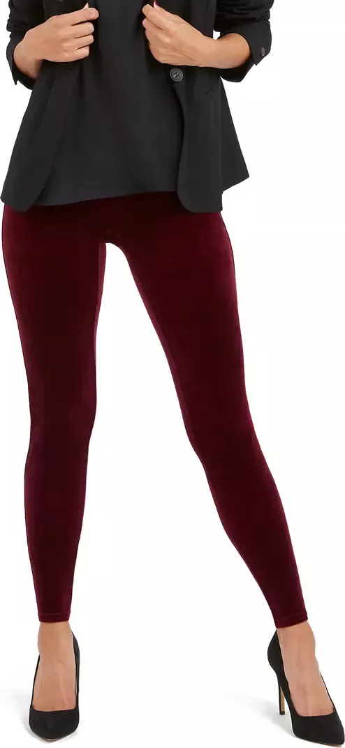 Spanx Velvet High Rise Leggings