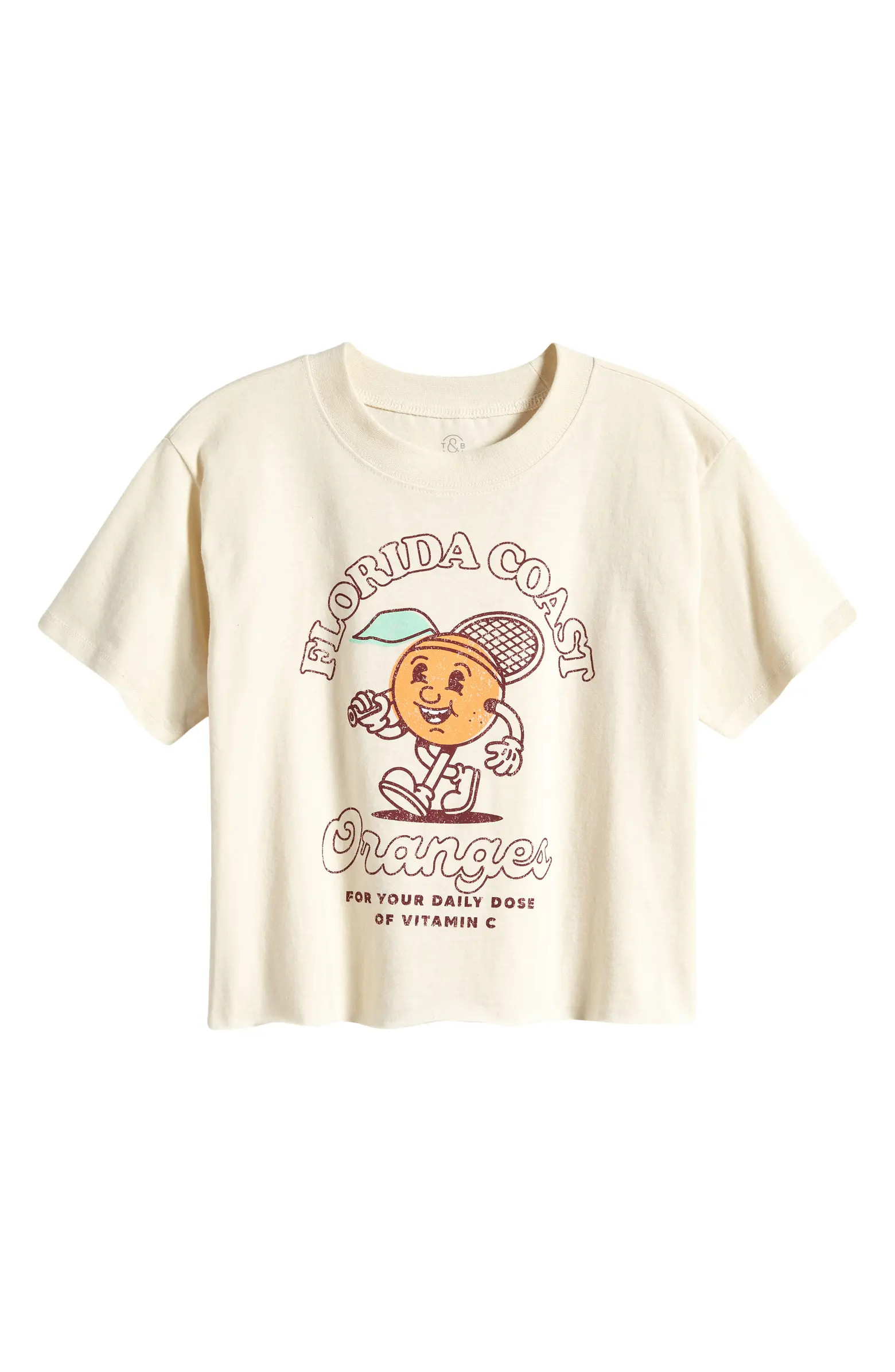 Treasure & Bond Kids' Crop Graphic T-Shirt | Nordstrom | Nordstrom
