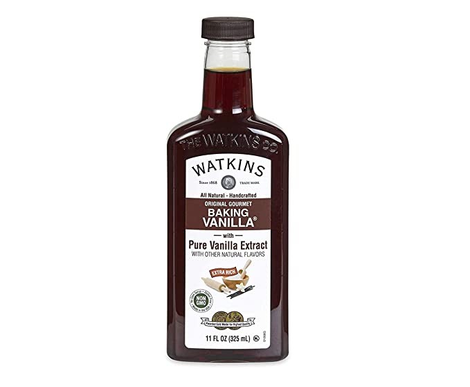 Watkins All Natural Original Gourmet Baking Vanilla, with Pure Vanilla Extract, 11 ounces Bottle,... | Amazon (US)