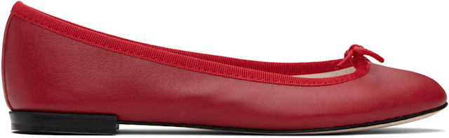 Repetto - Red Cendrillon Ballerina Flats | SSENSE