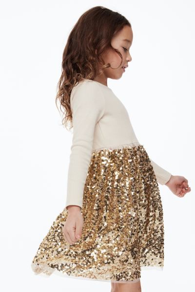 Sequined Jersey Dress | H&M (US + CA)