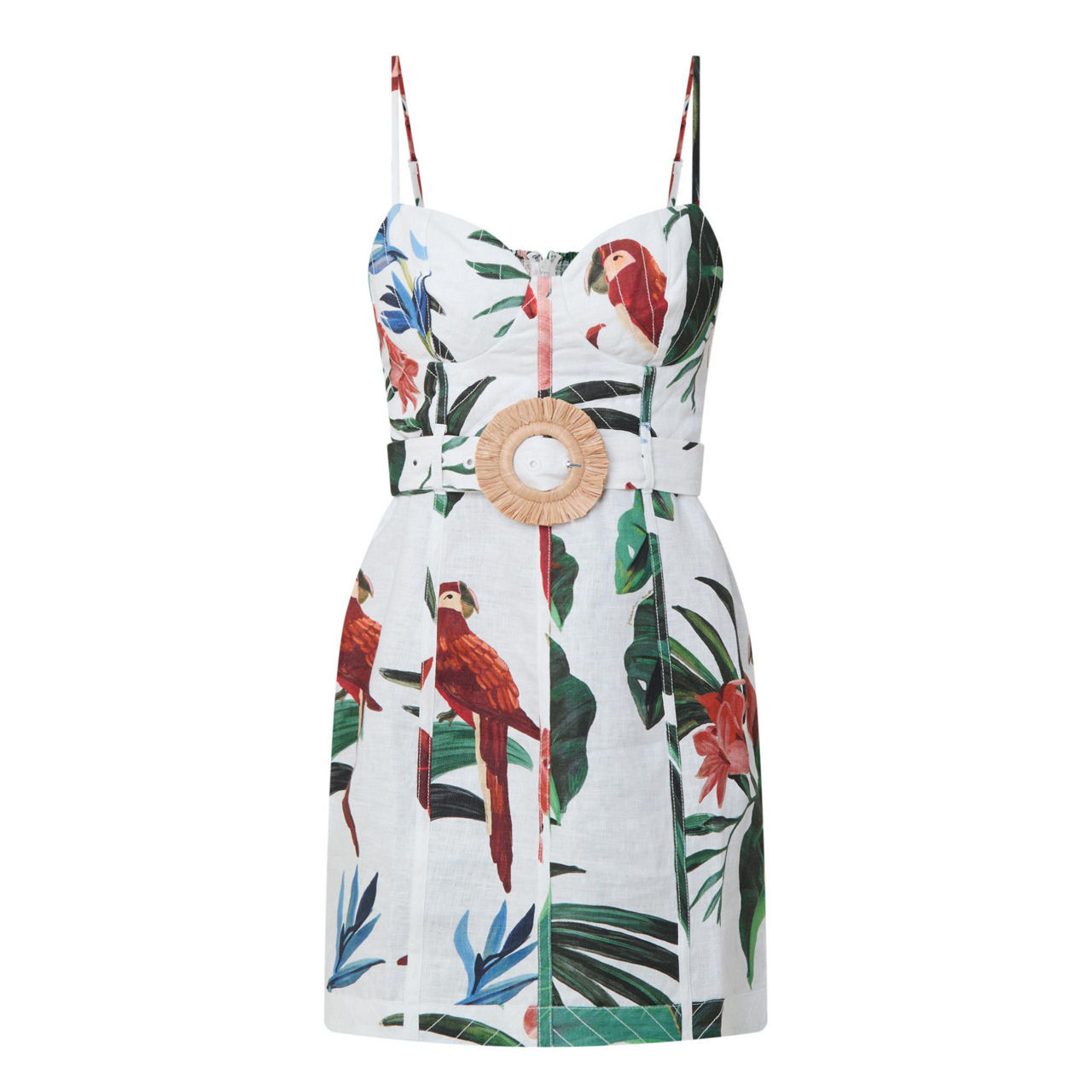 Midnight Macaw Fiesta Flower Mini Dress | Brown Thomas (IE)