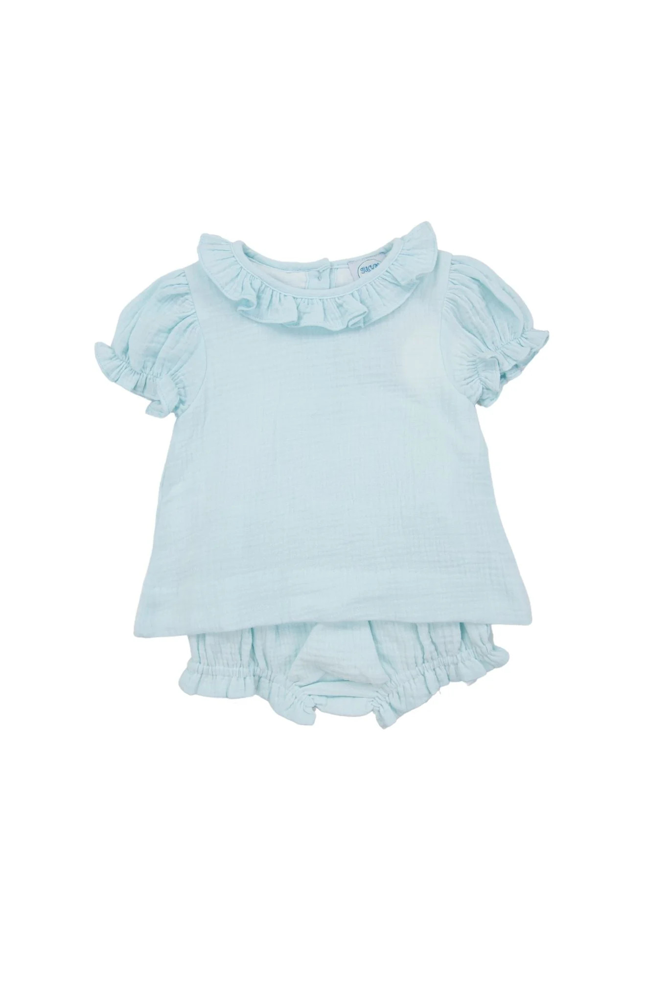 Girls Skye Blue Diaper Set | Sugar Dumplin' Kids
