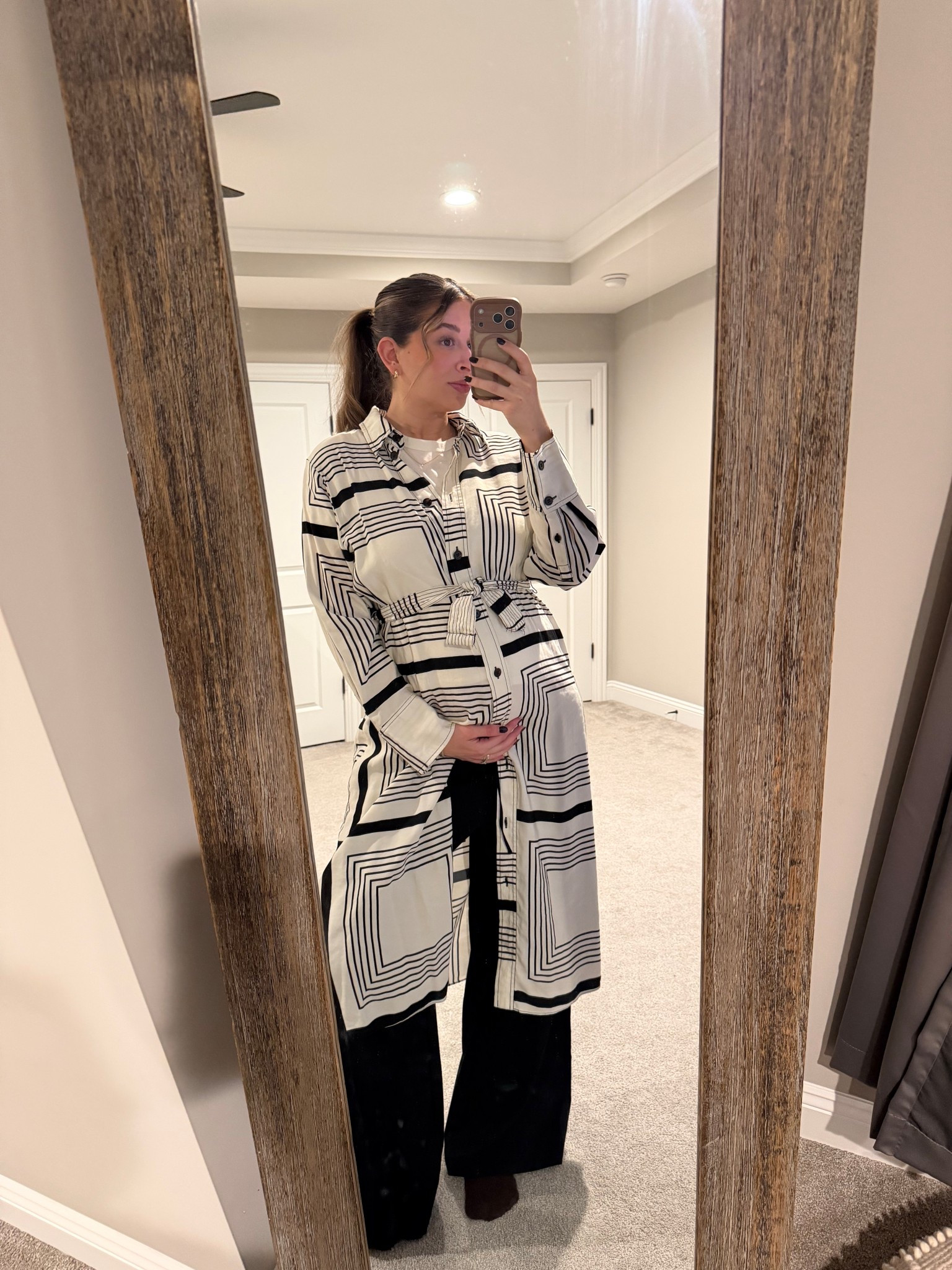 Love love love this look so much!!! This pattern is out of stock but H&M has so many other ones! 

#LTKootd #LTKmomlife #LTKBump