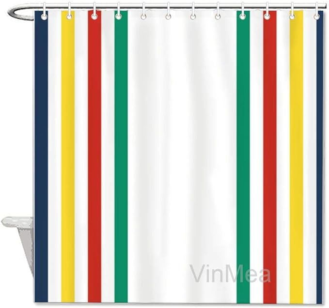 VinMea Shower Curtain,Hudson Bay,Home Bathtub Polyester Fabric Shower Curtain for Bathroom Decor,... | Amazon (US)