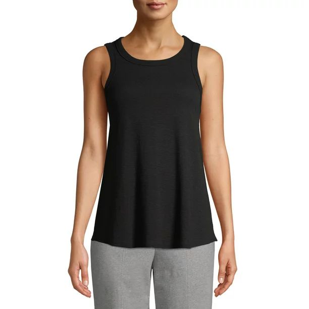 Time and Tru Women's Tie Front Tank Top | Walmart (US)