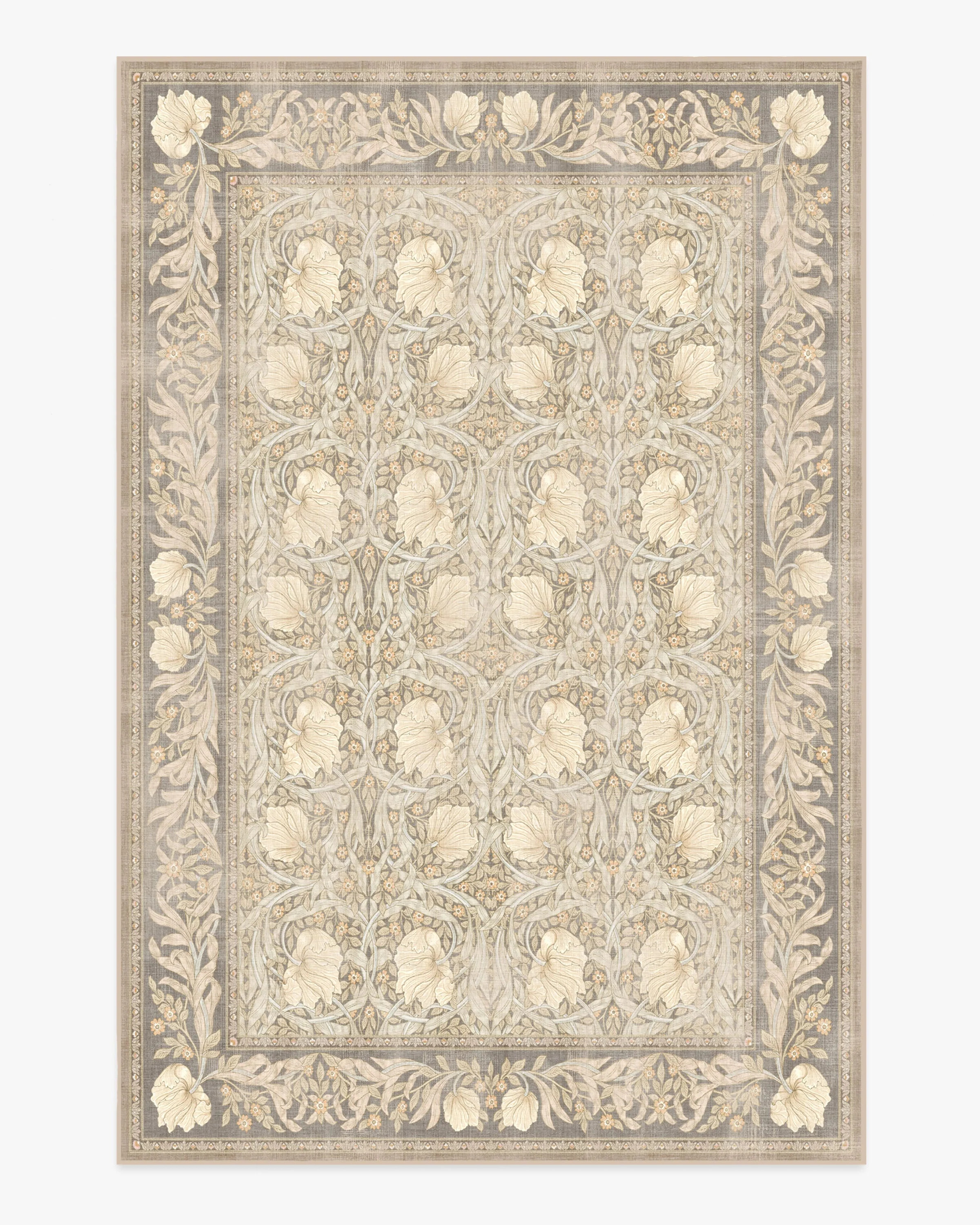 Pimpernel Mink Rug by Morris & Co. | Ruggable US | Ruggable