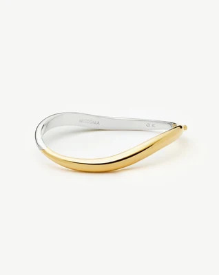 Savi Signature Hinged Bangle | Mix Metal | Missoma US
