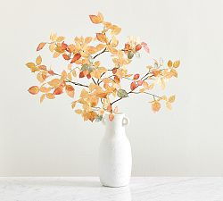 Faux Yellow Beech Leaf Branch | Pottery Barn (US)