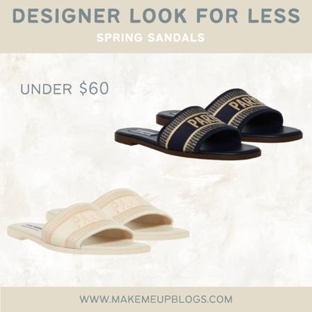Steve Madden designer look for less for the Dior Dway Slide 

#LTKSeasonal #LTKshoecrush #LTKstyletip