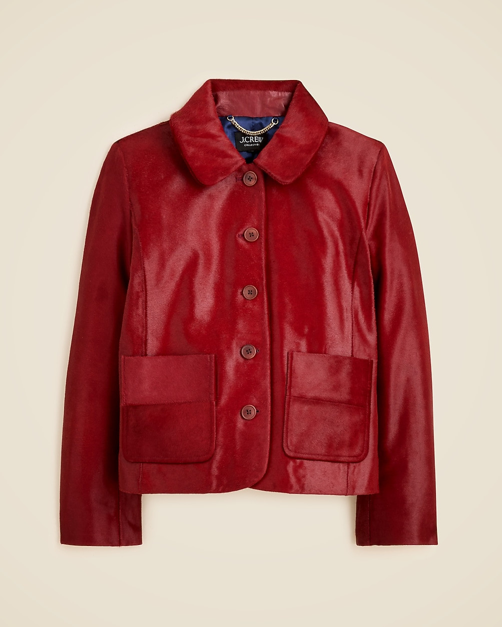 Collection lady jacket in pony hair | J. Crew US