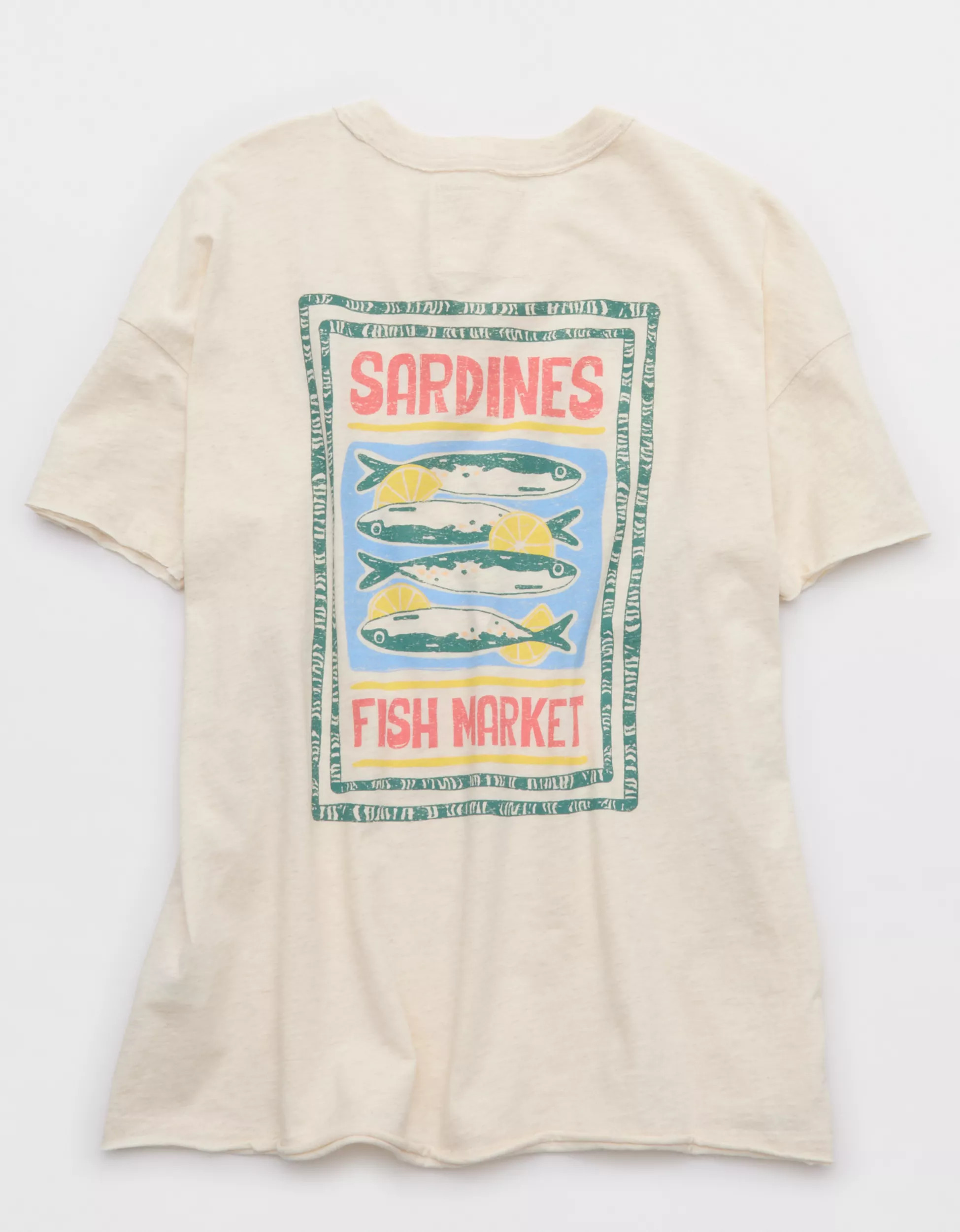 Aerie Oversized Crew Boyfriend T-Shirt | Aerie