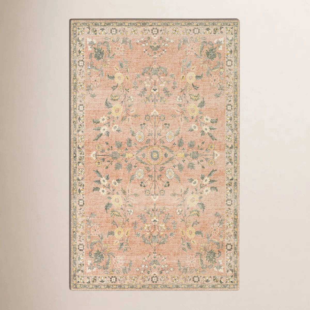 Berger Floral Indoor Rug | Wayfair North America