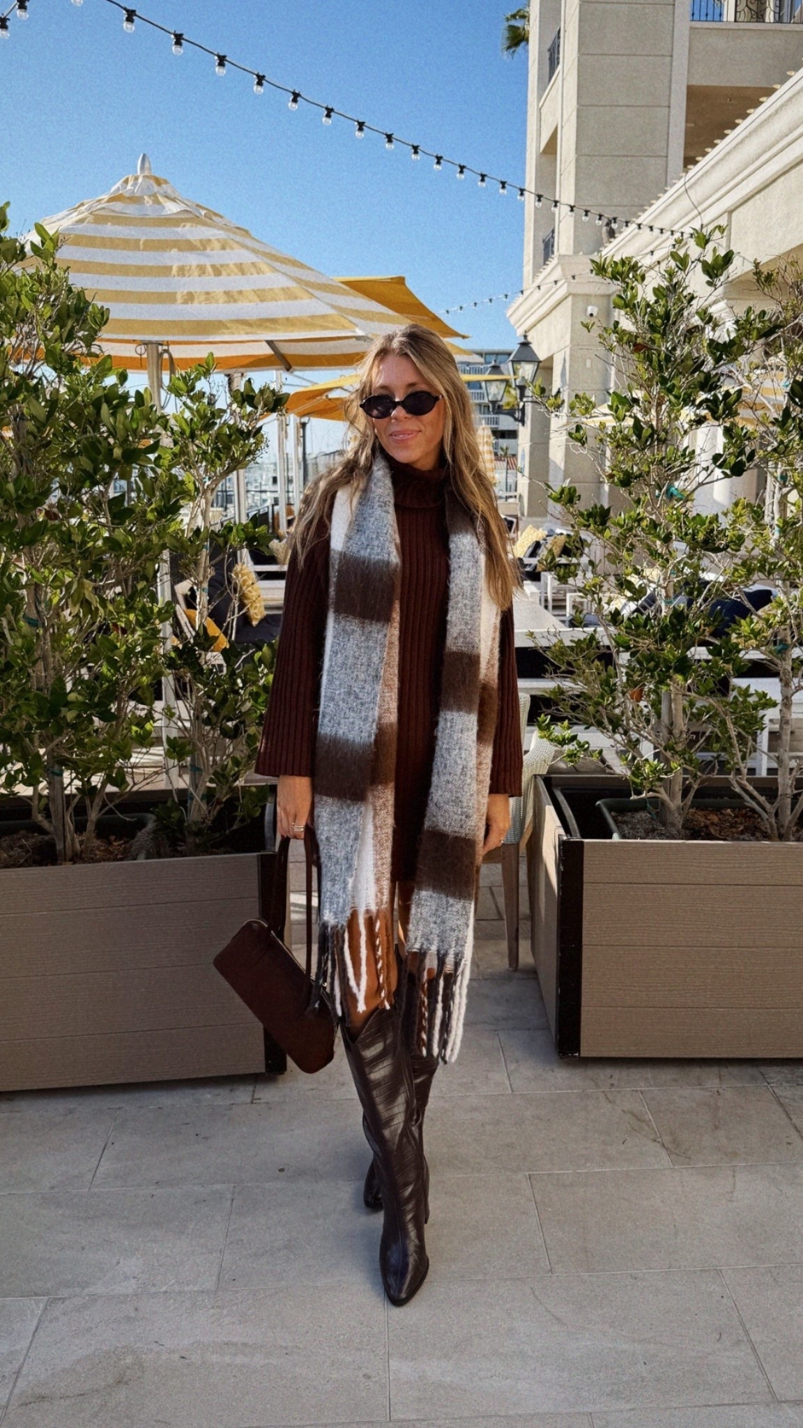 Brown turtleneck sweater dress from target!! Wearing xs. Maybe could’ve done a small! Such a cute one for a Thanksgiving or family photos! 


#LTKFamily #LTKSeasonal #LTKStyleTip