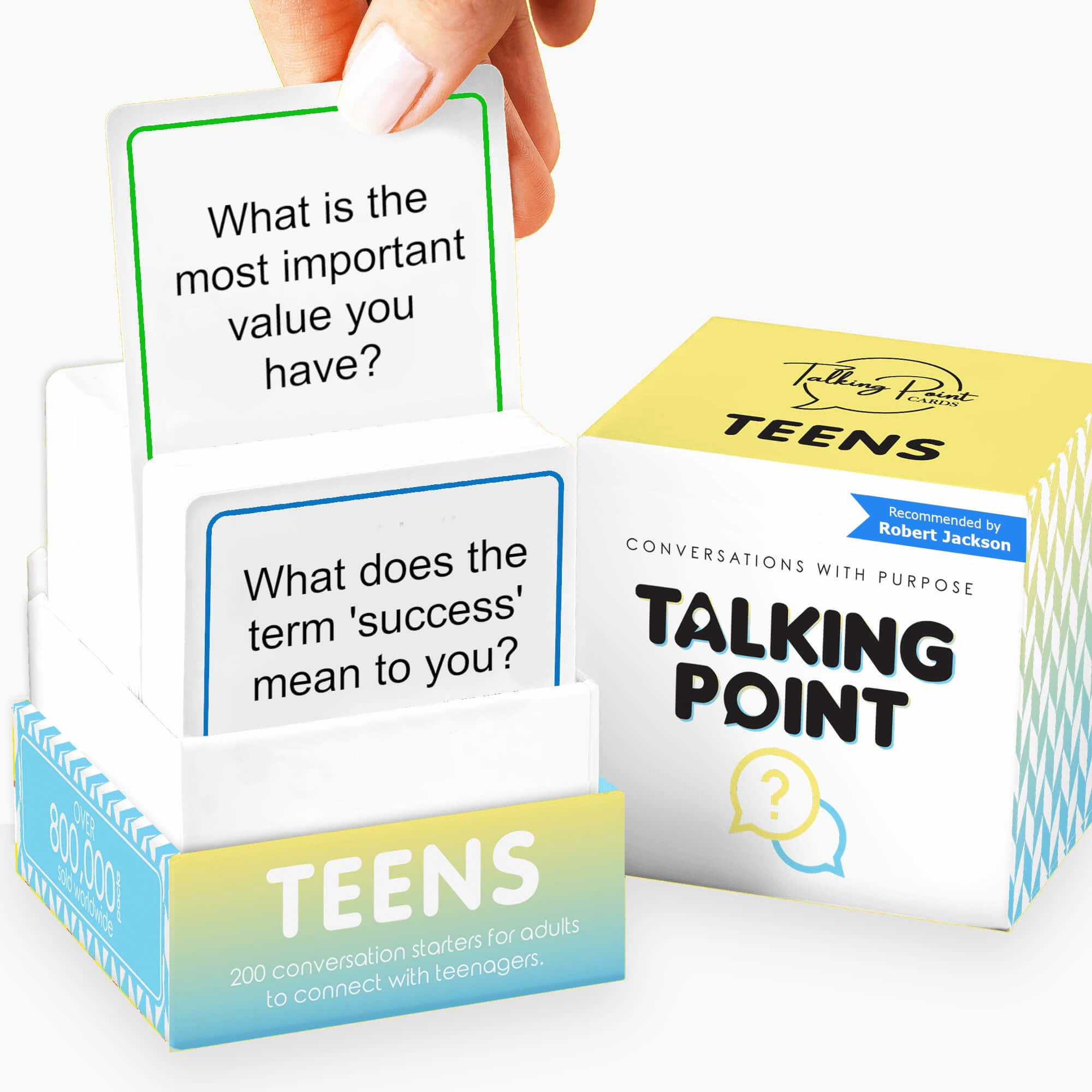 200 Conversation Cards for Teens - Engaging & Deep Questions to Build Trust, Encourage Self-Expre... | Amazon (US)