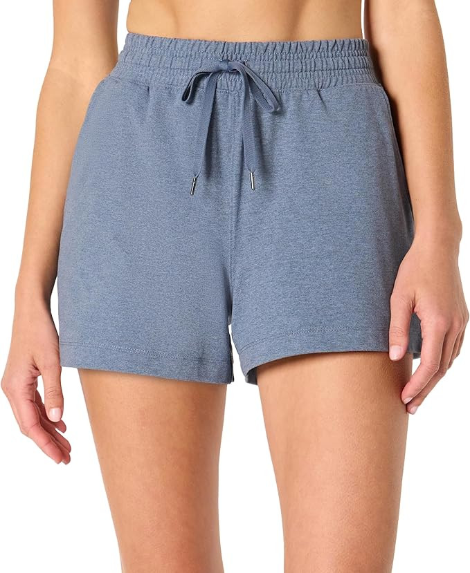 Amazon Essentials Women's Athletic Soft Performance Lightweight Stretch Workout Gym Sweat Shorts | Amazon (US)