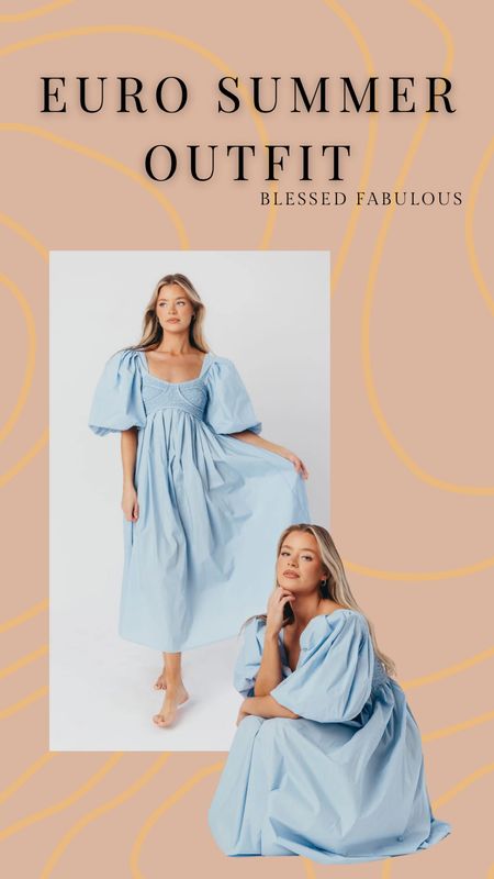 Gorgeous baby blue European euro summer dress outfit - perfect for London, Paris, Italy… wherever your dream vacay trip takes you! 


#LTKTravel #LTKSeasonal #LTKFindsUnder100