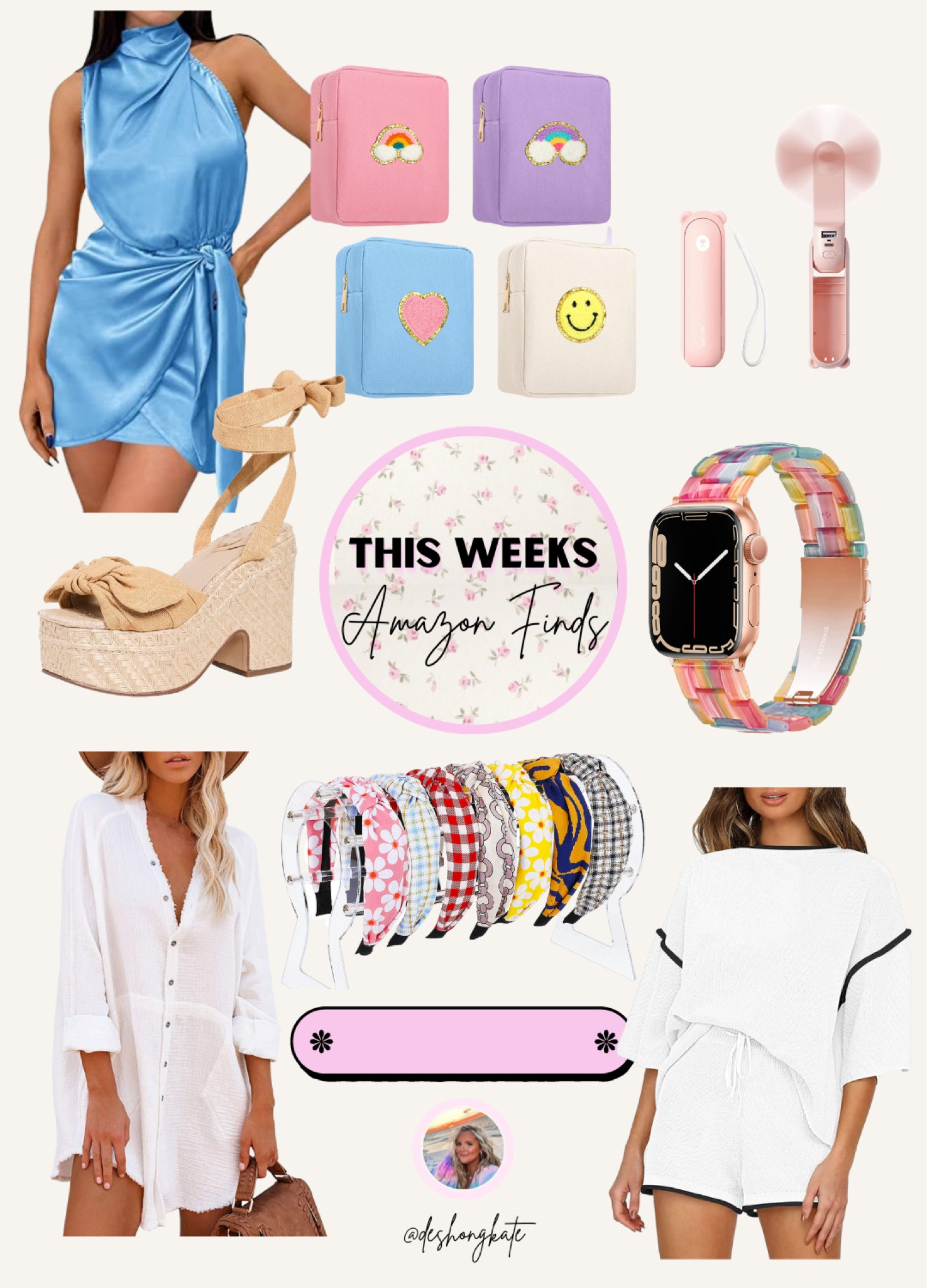 Amazon finds. Amazon weekly faves. Under $50. Colorful. Spring. Home. Platform shoes. Spring outfits. Amazon order. Favorites. Amazon favorites. My Amazon order. Fashion. Home decor. Accessories. Shoes. Bags. Belts. Sunglasses. Wedding guest dress. Home finds. Life hacks. matching set. Gauze romper. 

#LTKsalealert #LTKFind #LTKSeasonal