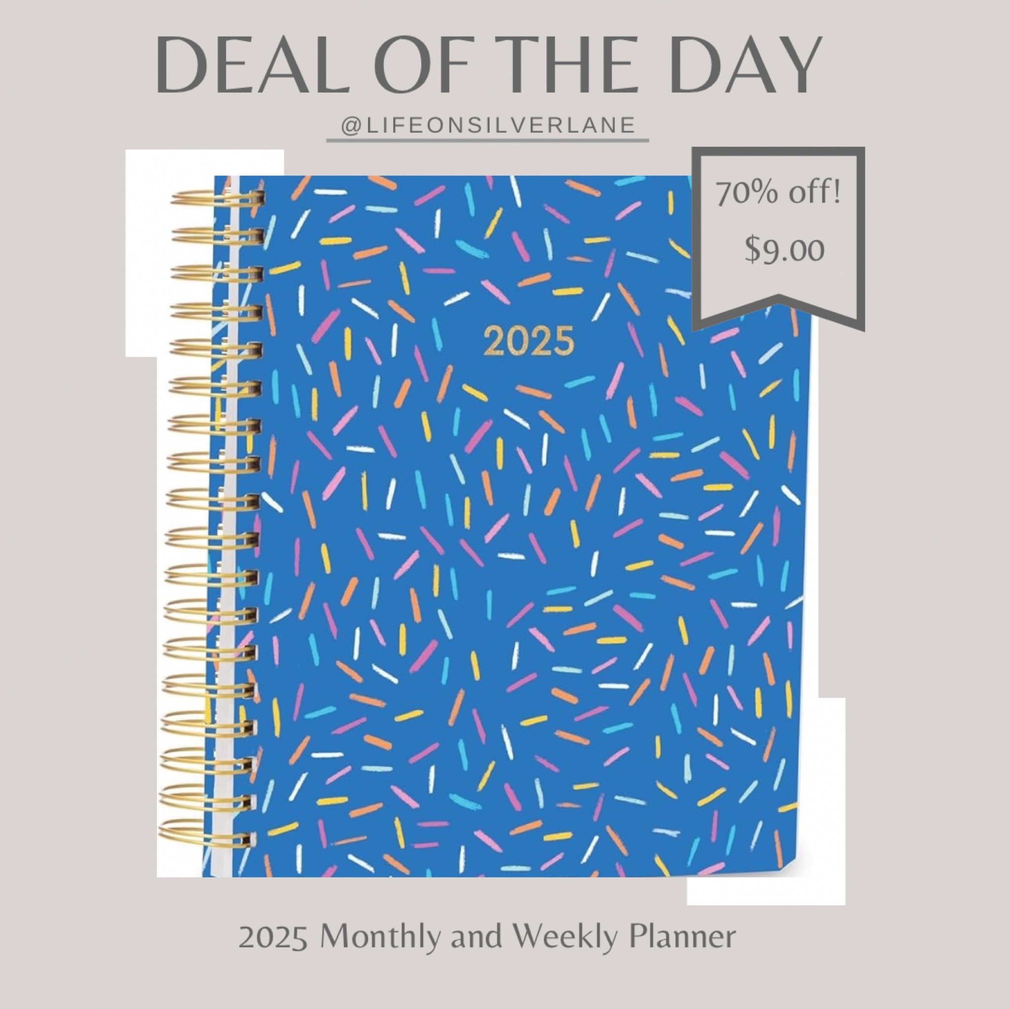 Where are all my paper planners?!
My favorite planner is 70% off in two styles. Only $9.00! I have used this brand for years and love getting my new planner for Christmas every year. 
#amazon #planner #LTKGiftUnder10


#LTKCyberWeek #LTKGiftGuide #LTKSaleAlert