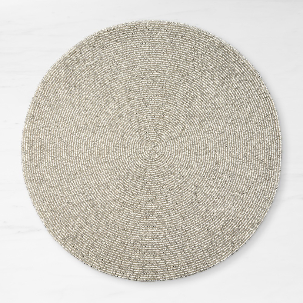 Beaded Round Placemats | Williams-Sonoma