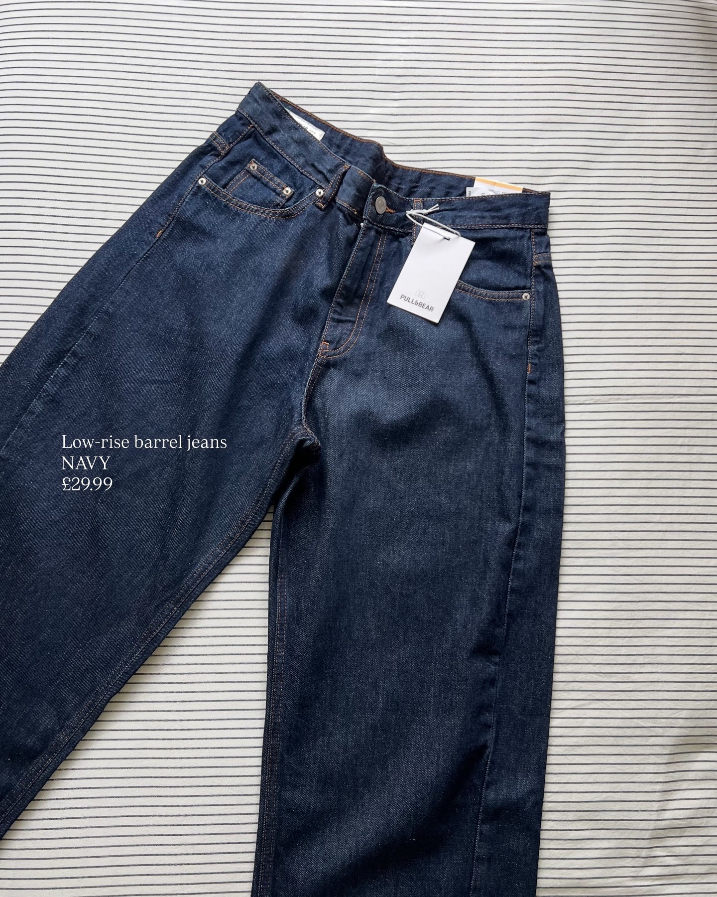 3 perfect affordable denim finds ~ from Pull and Bear 💌

1. The most amazing navy barrel leg jeans. I just adore this wash + style for Spring. 

2. The perfect pair of high waisted black jeans without breaking the bank. Great with a loose fitted white shirt + birks. 

3. Lastly, for the cool girls… a beautiful darker denim culotte style with the cross stitch. Super flattering shape.

Let me know what you think? I will be linking these on my LTK 🙂 #denimstyles #darkdenim #wardrobestaples 

#LTKjeans #LTKuk #LTKspring