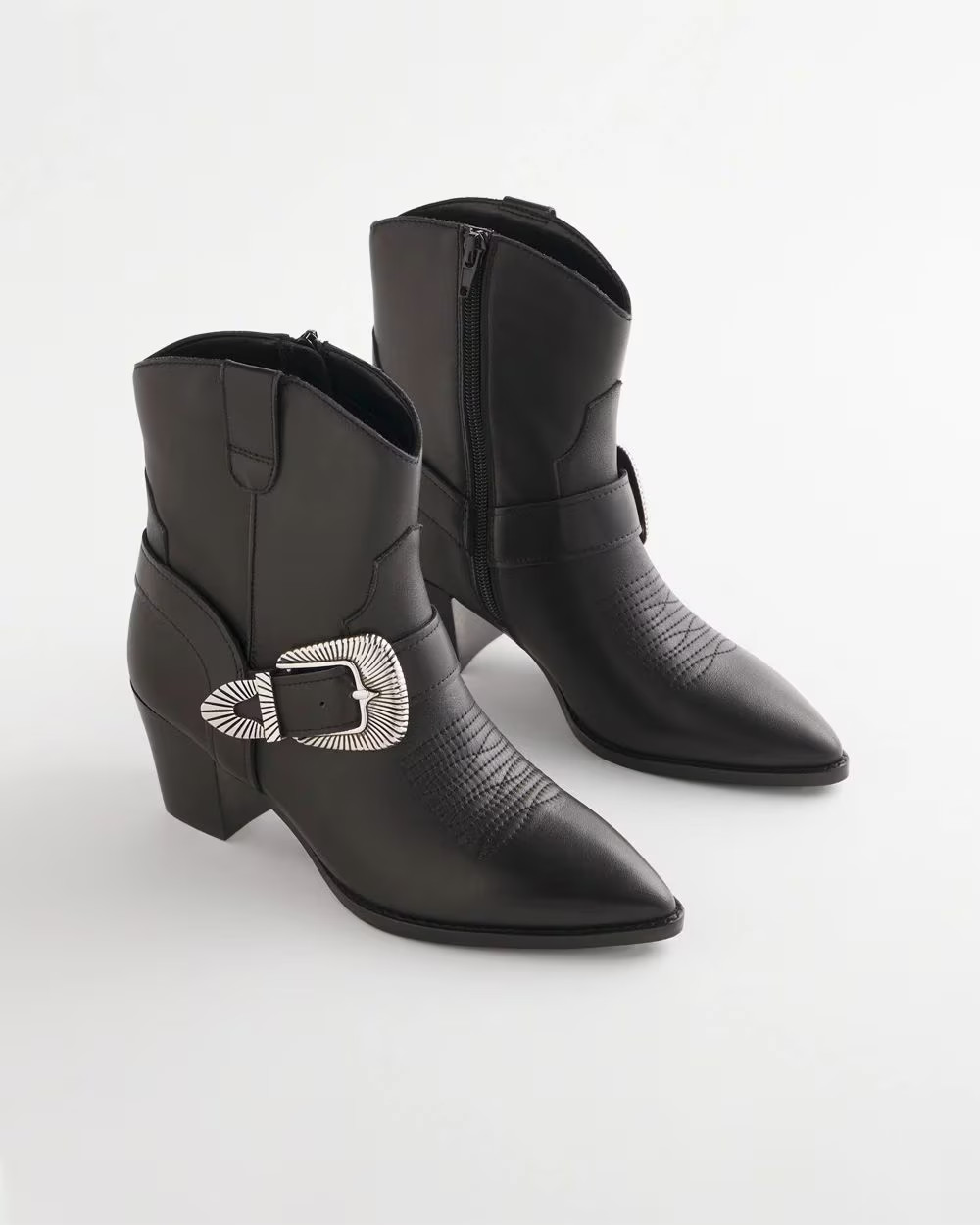 Kris Western Buckle Boots | Chico's