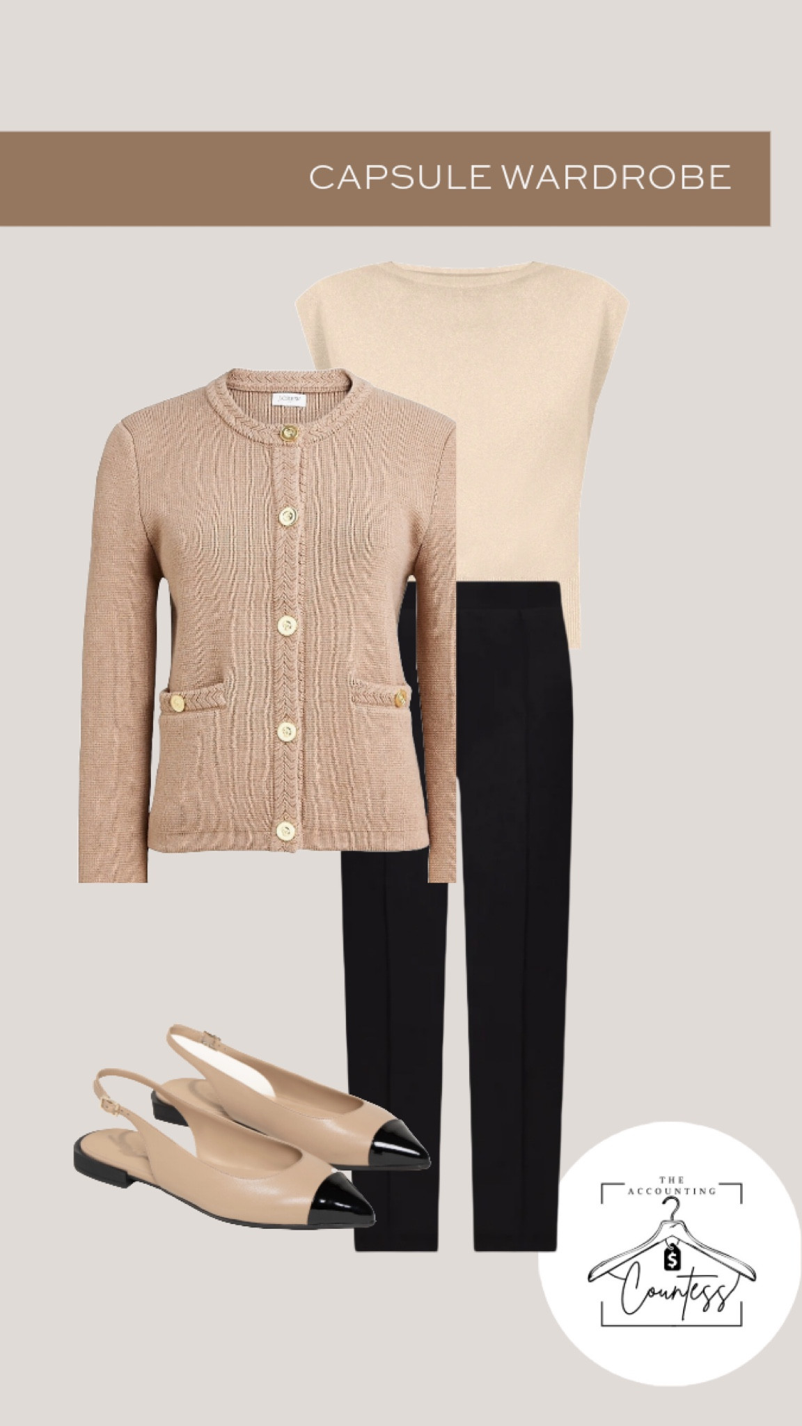 Summer capsule wardrobe outfit 

#LTKWorkwear #LTKSeasonal #LTKShoeCrush