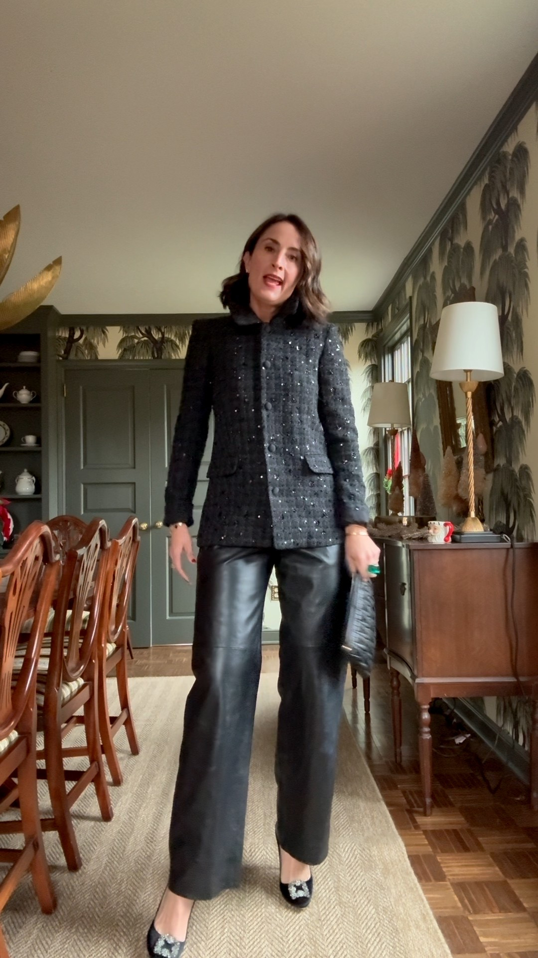 Outfit of the night and what I would recommend wearing to New York City to do all the festive things. 

#LTKOver40 #LTKSeasonal #LTKHoliday