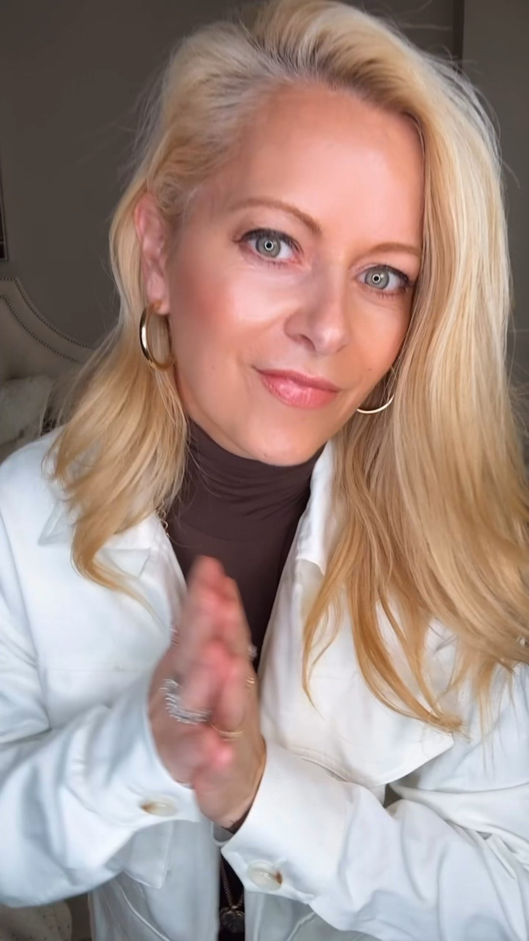 Casual Brunch Outfit! Jacket is🔥 Comment Jacket or LINK & I will send you a DM! 
Or shop it right now
👉LTK (@renaeOlivia)

This jacket cinches at the waist and is so versatile. I’m loving the brown riding boots and Tom Ford sunglasses to complete the look. 

Wearing X Small in jacket 
I'm 5'3" | 117 Ibs — save this for later 

#brunchlook #casuallook #whitejacket
#ridingboots #over50club #momstyle #everydayoutfit

#LTKPetite #LTKOver40 #LTKSeasonal