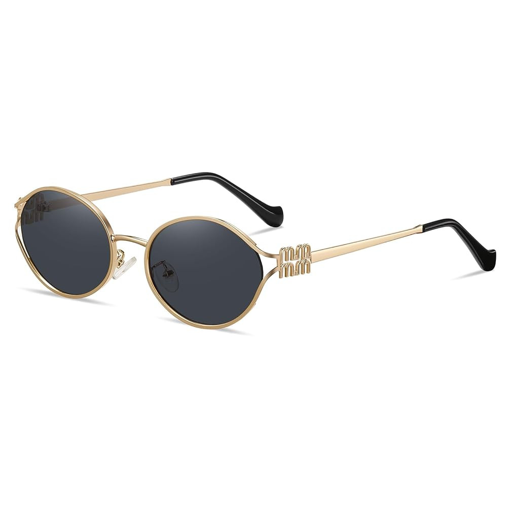 Sunglasses for Women Retro Oval 90s Sun Glasses Lightweight Vintage Cat Eye Trendy Shades UV400 P... | Amazon (US)