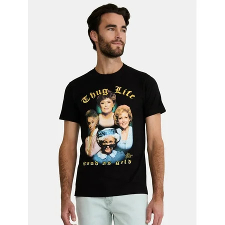 Golden Girls Men s & Big Men s Thug Life Good As Gold Graphic Tee Shirt Sizes S - 3XL | Walmart (US)