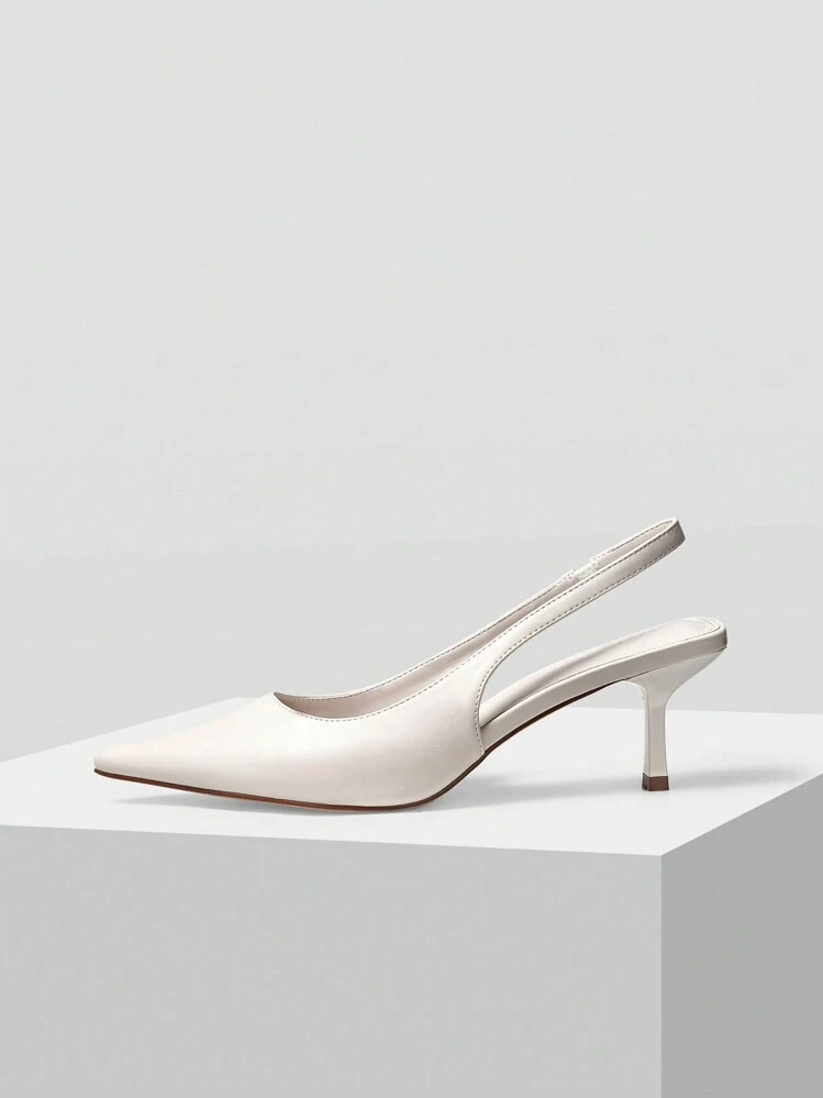 MOTF PREMIUM Sapatos de Salto Alto Femininos de Bico para Uso Diário, Adequados para Ano Novo, P... | SHEIN