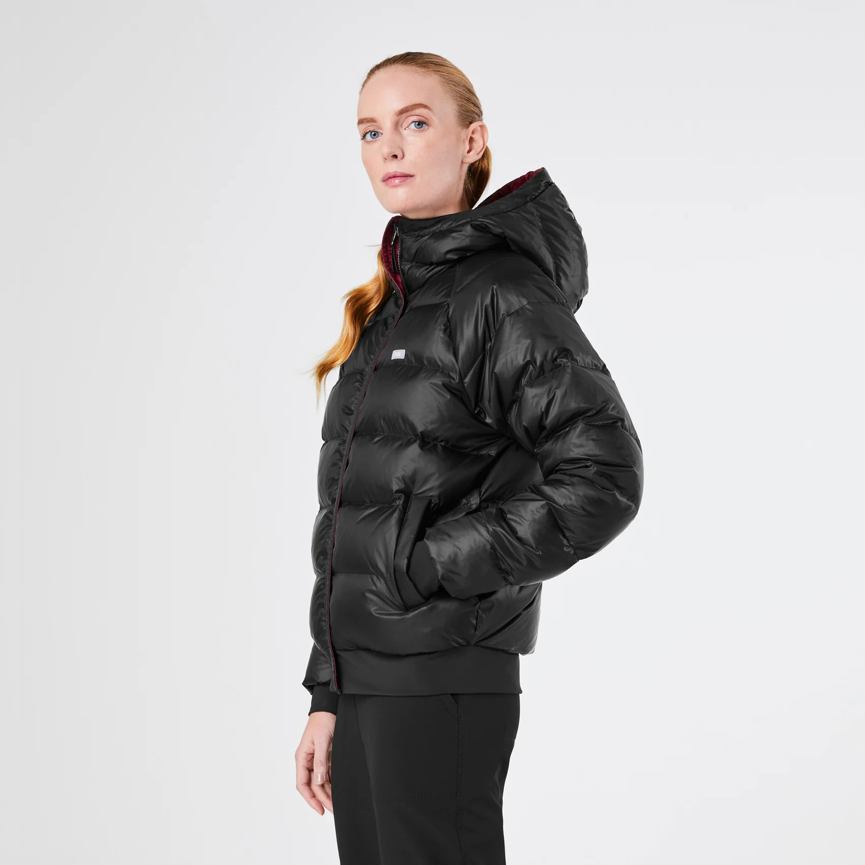 Women’s On-Shift Reversible Puffer Jacket™ - Paramedic Red · FIGS | FIGS