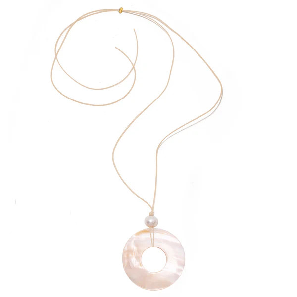 Monaco Cord Choker in Cream | Frasier Sterling