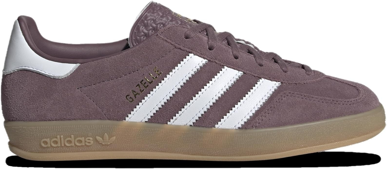adidas Orininals Gazelle Indoor - Women's (IH5483, Shadow Fig/Brown/Gum) Size 11 | Amazon (US)