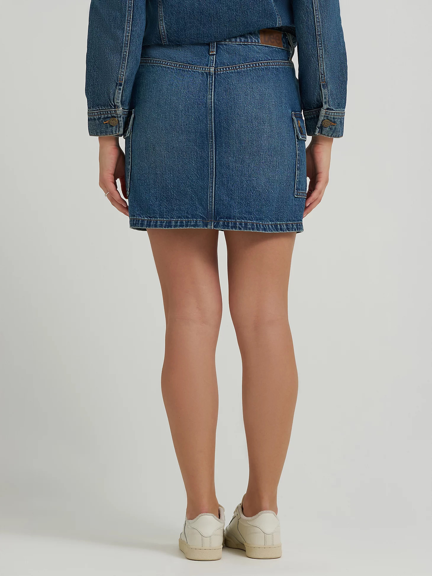 Women's Denim Cargo Skirt | Lee Jeans
