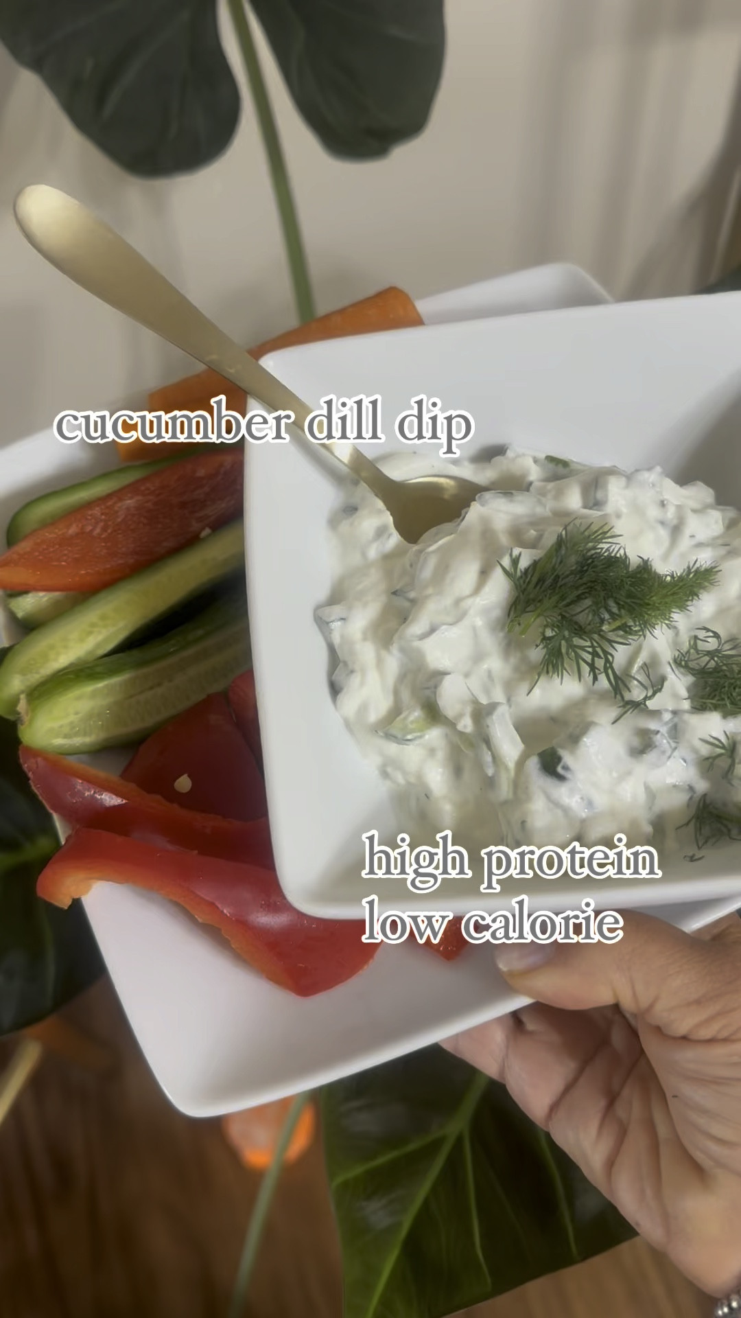 CUCUMBER DILL DIP- Be sure to save- I’ll be sharing some fun ways to use it in future posts. 

High protein, low calorie, soooo delicious!!

one cup 2% plain Greek yogurt 

two baby cucumbers, finely diced

fresh dill, finely chopped (I used half of one of the plastic packages from the grocery store)

salt and garlic pepper to taste

fresh raw veggies for dipping 

Combine all ingredients well. Can serve immediately but tastes even better if it sits in the fridge for an hour to let the flavors mingle.

The entire recipe of dip contains about 180 calories and 20 grams of protein!!! Enjoy!

xoxo
Elizabeth




#LTKHome #LTKSummerSales #LTKFitness