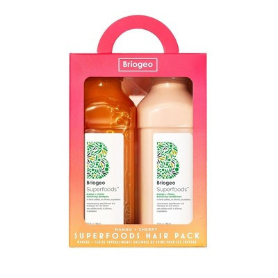 Briogeo Hair Care Briogeo Superfoods Mango + Cherry Superfoods Hair Pack Shampoo + Conditioner - 25 fl oz - Ulta Beauty | Target